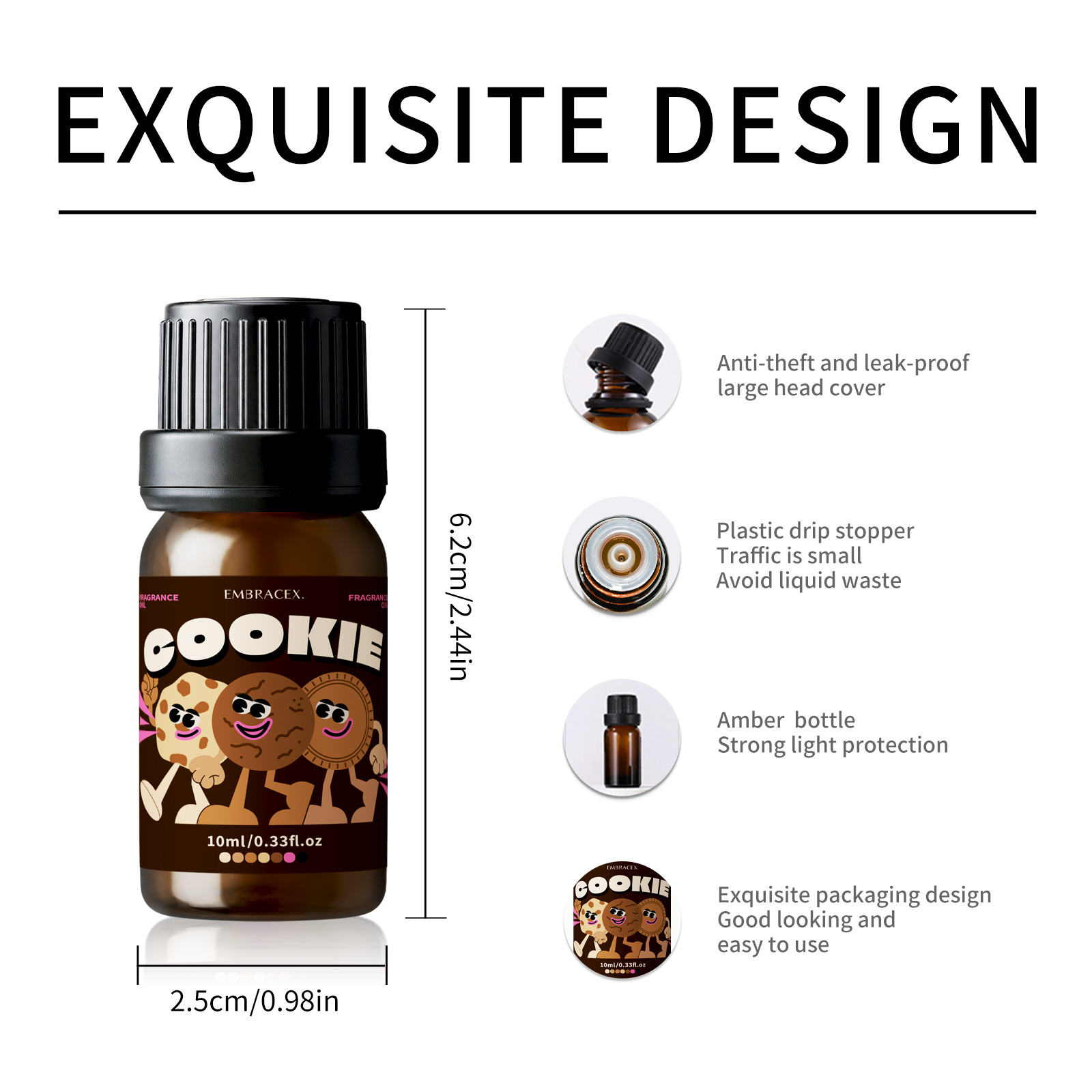 زيوت عطرية برائحة الكوكيز 10 م - مراجعة Home Fragrance Gift وسعره
